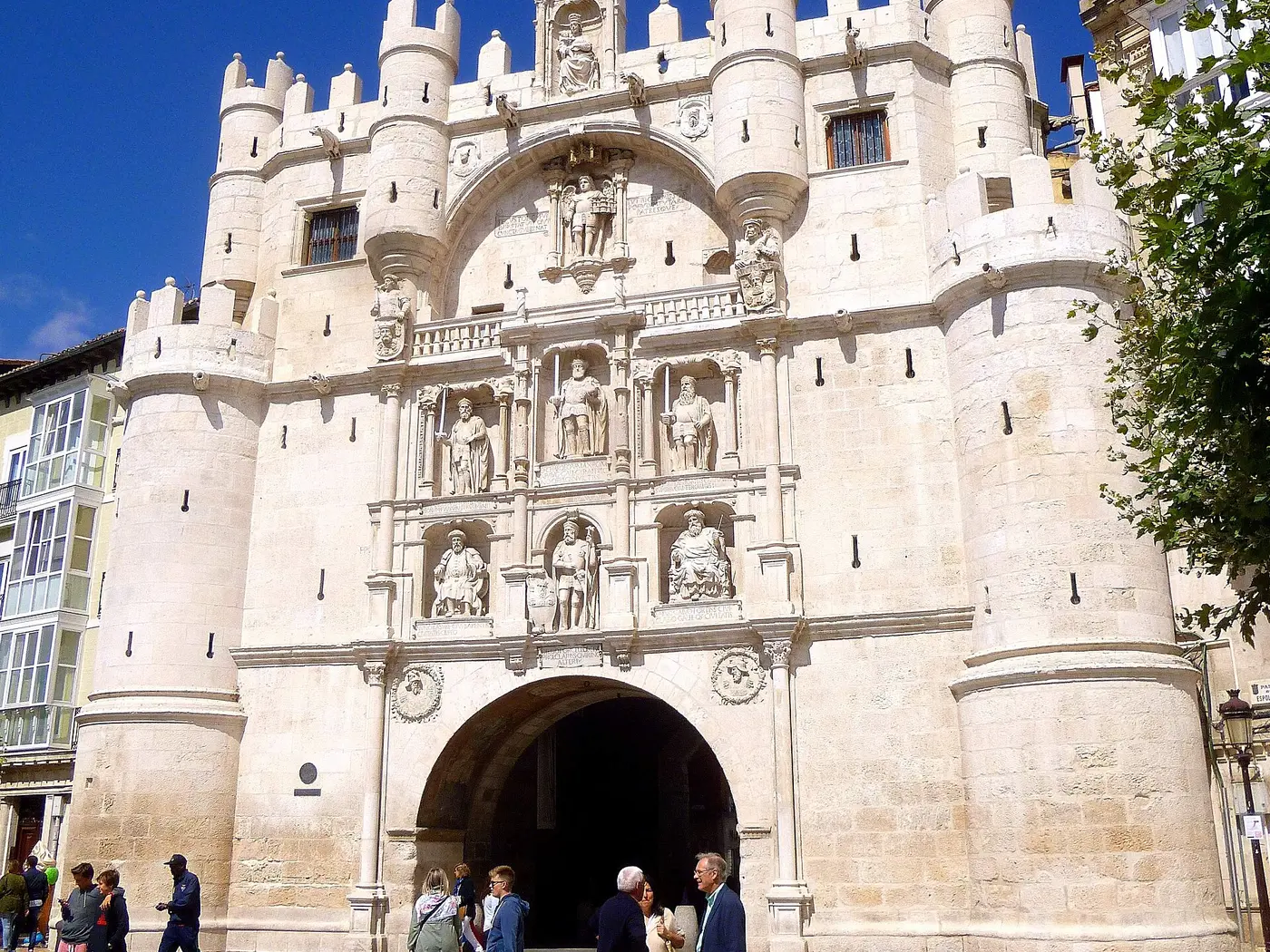 Arco de Santa María, una de las entradas históricas de Burgos