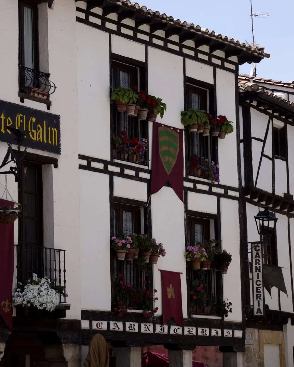 Casas de arquitectura tradicional en Covarrubias